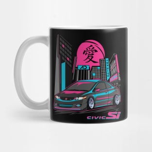 Black Honda Civic Si Mug